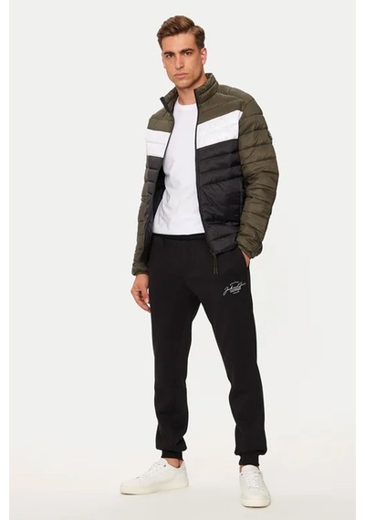 Jack & Jones Erkek Dik Yakalı Şişme Mont - 12258444 Yeşil