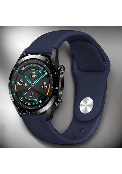 Huawei Watch Gt 3 46mm İçin Uyumlu Silikon Kordon