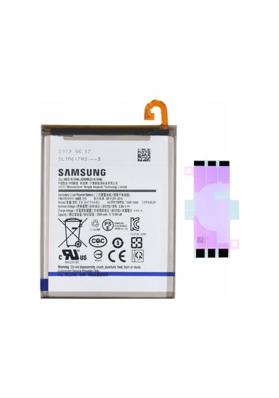 Samsung Uyumlu A750 A7 2018 Batarya Pil Telefon Bataryası Pil Bandı Yanında
