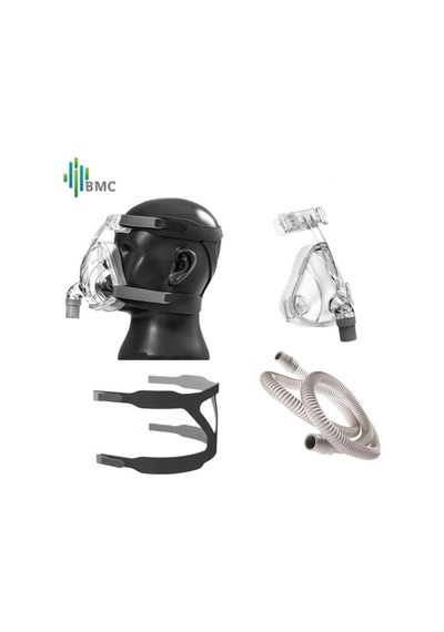 Ivolve F2 Tam Yüz Full Face Cpap Maskesi L Beden, Kafa Bandı Ve Hortum