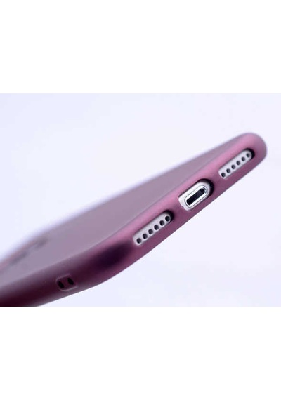 Apple Uyumlu iPhone Ekılıf Xs Max 6.5 Kılıf Mat Soft Premier Silikon Kapak Rose Gold