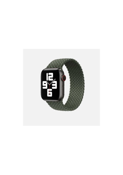 Apple Uyumlu  Watch 44mm Krd-32 Medium Kordon Açık Yeşil