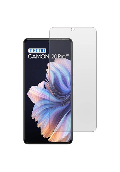 Tecno Camon 20 Pro İle Uyumlu Şeffaf Esnek Nano Cam Ekran Koruyucu