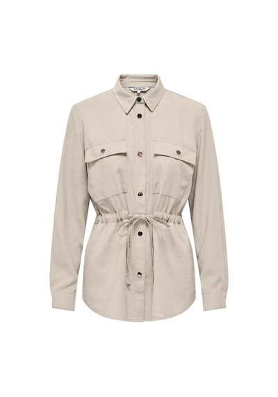 Only Onlarıs Lıfe 4/5 Fem Cargo Jacket Cc Wvn 15310852 Krem 001