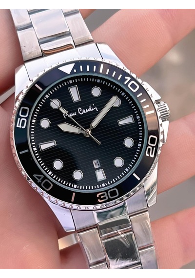 Pierre Cardin Damat Ve Nişan İçin 2 Yıl Garantili 3 Atm Suya Dayanıklı Erkek Kol Saati Ek.800311f02 Siyah - Gri