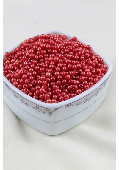 5 Mm İki Renk Karışık Turuncu İnci Boncuk 30 Gr Kolye, Bileklik, Küpe Ve Takı Yapımı