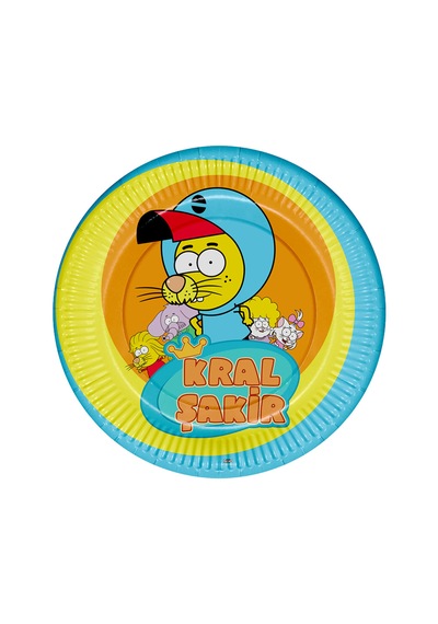 Kral Şakir Action Kullan At Set 16 Kişilik 96 Parça Karton Tabak-karton Bardak-kağıt Peçete-plastik Çatal-bıçak 1