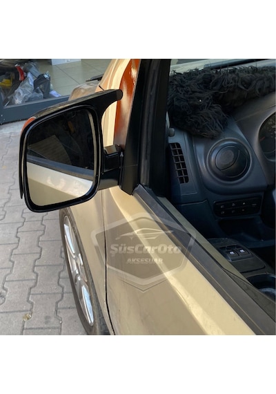 Citroen Nemo 2008-2022 Uyumlu Batman Yarasa Ayna Kapağı Piano Black Abs Plastik 00 Şüscaroto Aksesuar