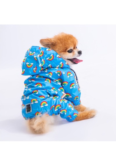 Pawstar İrides Fileli Köpek Tulum Yağmurluğu