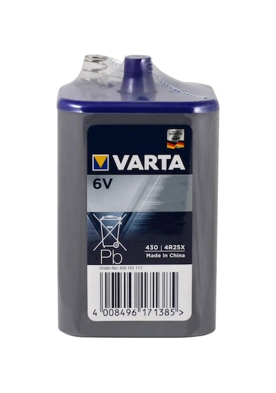 Varta 430 4R25X 6V Katot Yaylı Pil