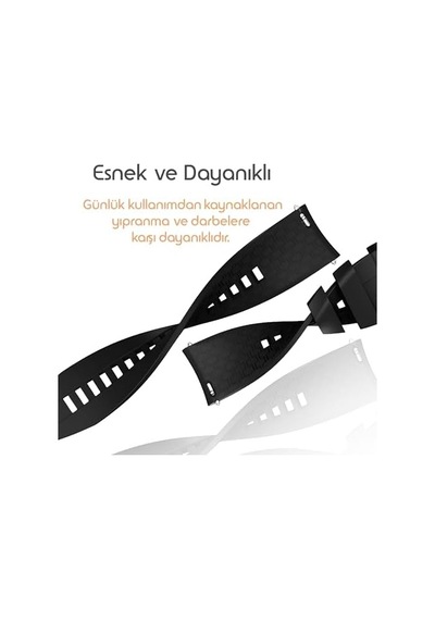 İle Uyumlu 22mm Kordon Gt6/gt6 Pro/gt Runner 2/gt5/5 Pro/gt4/gt3/3 Pro 46mm İçin Yumuşak Silikonlu Gt6 Pro Kordon Yüzeyi Şerit Görünümlü Gt6 46mm Kordonu