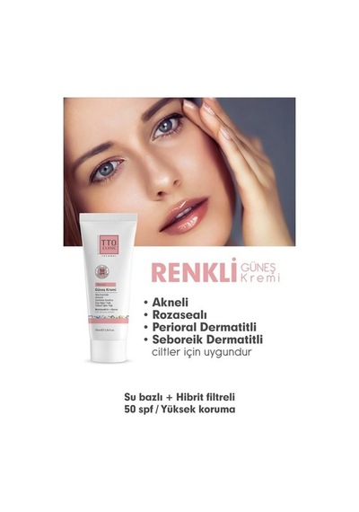 Tto Clinic Renkli Güneş Kremi 70ml