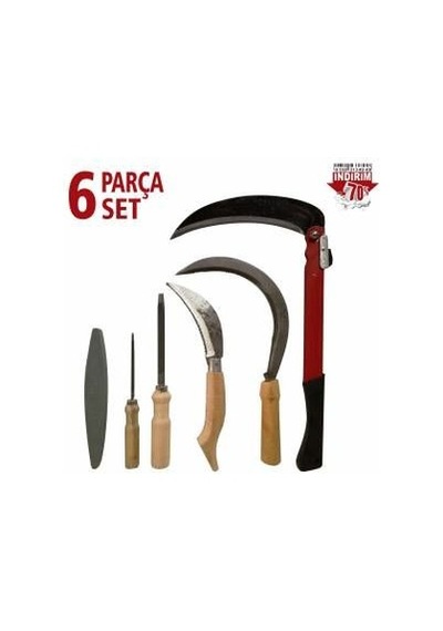 Bağ Bahçe Tarla Ot Çalı Kesme Budama için Orak Tırpan Katlanır Or