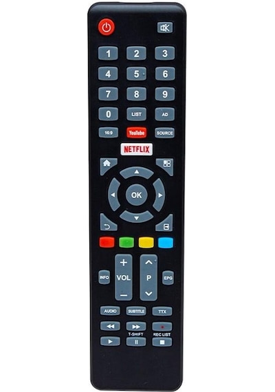 Botech Netflix Tuşlu Led Tv Kumanda