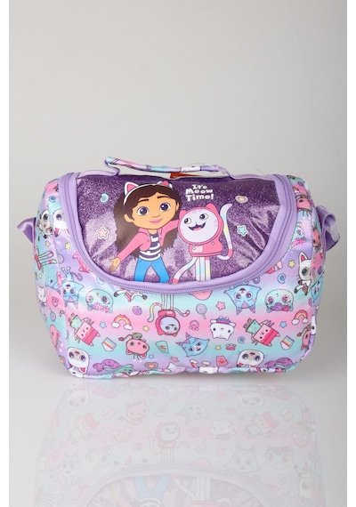 X Dekomus Lisanslı Gabby S Dollhouse Meow Magic Collection Termoslu Beslenme Çantası Altın