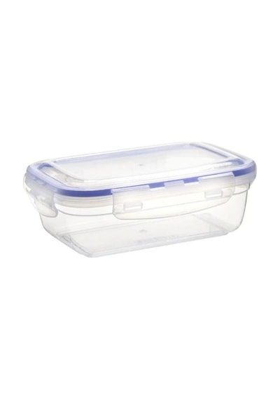 Asude Asd066 2400 Ml Dikdörtgen Sızdırmaz Şeffaf Saklama Kabı Çok Renkli