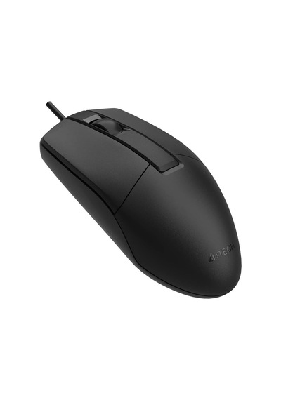A4 Tech Op-330s, Siyah, Silent, V-track, 1200dpi, 3 Buton, Usb Kablolu, Optik Mouse