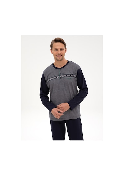 Pierre Cardin Erkek Lacivert Pijama Takım 50322651-200 Lacivert