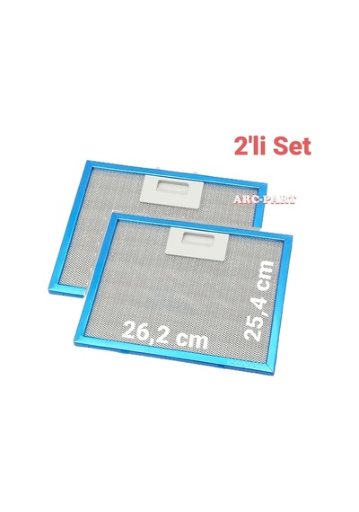 Vestel Uyumlu Adb 6002 Alüminyum Filtre 1 Takım - 2 Adet