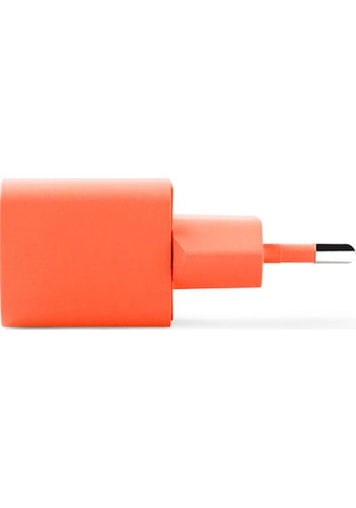 Smartcharger Gan 20w Pd Seyahat Hızlı Şarj Aleti + Usb-c - Usb-c 3a Kablo Neon Neon Turuncu