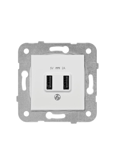 Karre Beyaz Usb Priz 5v 2a