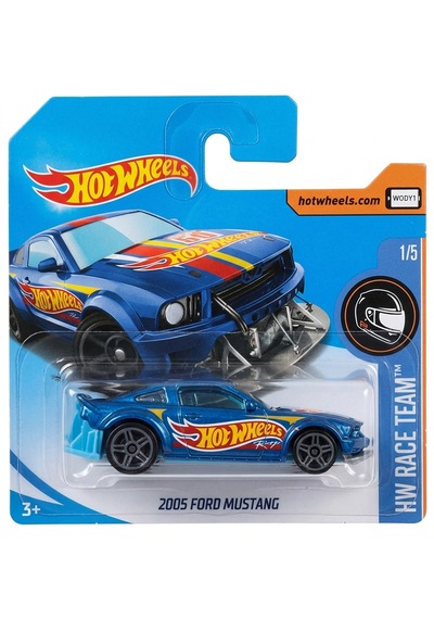 Hot Wheels - 2005 Ford Mustang - 2019 - Mavi - Dty65 1/64