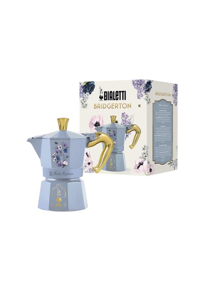 Bialetti - Moka Express Bridgerton: 3 Cups Ocak Üstü Espresso Piş