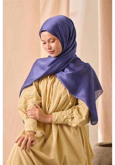 Silk Home Janjan Şal Tek Taraflı Funda Kendinden Çizgi Dokulu Parlak Yüzeyli 75x190 Çok Renkli