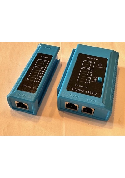 Ethernet Kablosu Test Cihazı Cat6 Kablo Test Cihazı Rj11 Rj45 Tester