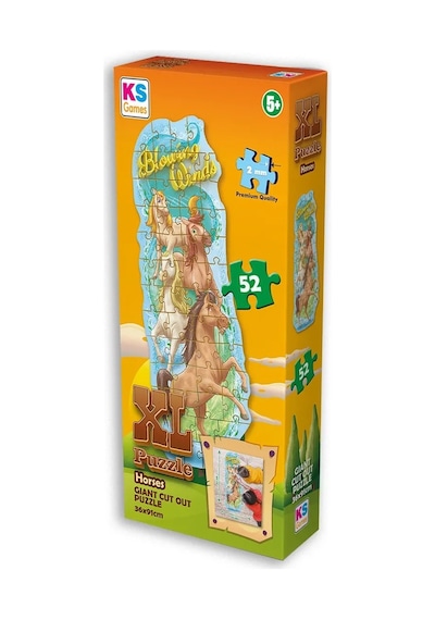 Ks Games 52 Parça Xl Puzzle - Horses