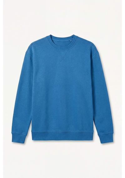 Defacto %100 Pamuk Basic Sweatshirt E8339ax26spbe410 Mavi-be410