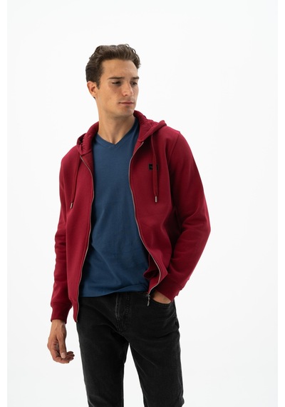 AR-MA Arma Erkek Kapüşonlu Sweatshirt K24324935801 Kırmızı