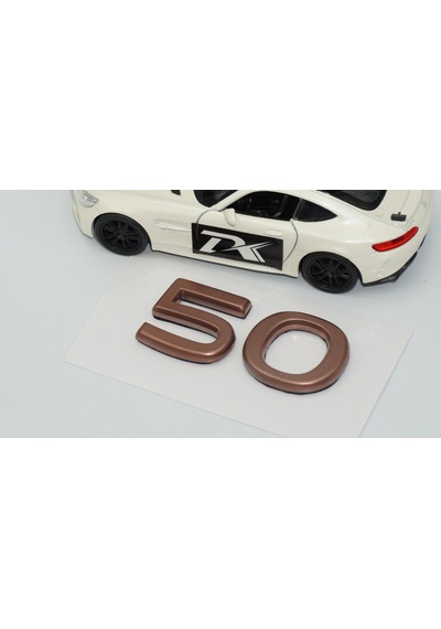 Dk Tuning Vw Golf 8 50 Yıl Özel Serisi Bronz Rozet Arma Yazı Bagaj Arma