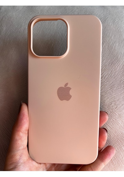 Apple Uyumlu iPhone 16 Pro Logolu İçi Kadife Silikon Lansman Kılıf