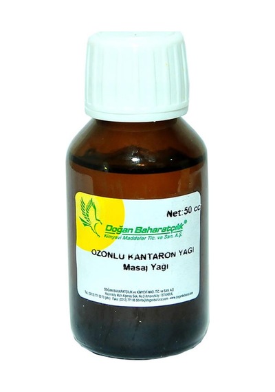 Doğan Baharatçılık Ozonlu Kantaron Yağı 50 ML Doğal Masaj Yağı