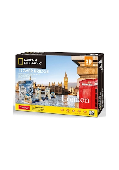 Cub Ds0978 Cubic Fun National Geographic Serisi Tower Bridge 3D  P