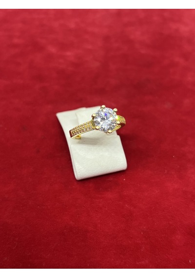 Firuze Gümüş Tek Taş Yüzük Kolye Küpe Beyaz Taşlı Gümüş Set & Tak