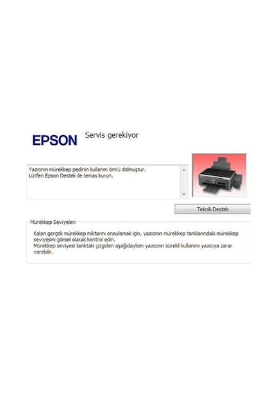 Epson L386 için Pad Reset Yazılımı (Waste Ink Pad Hata Çözümü)