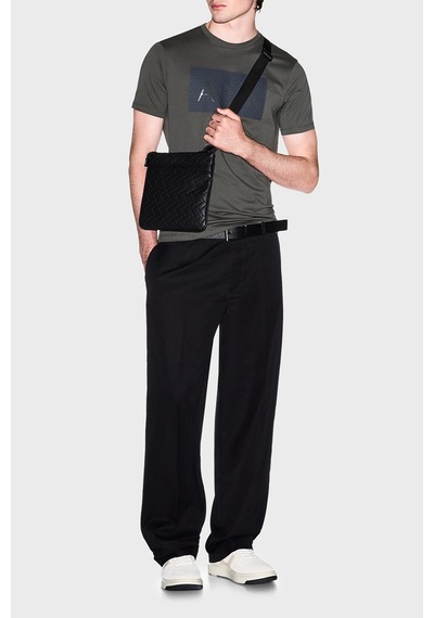 Armani Exchange Erkek T Shirt 8nztck Z8h4z M8317 Haki Haki