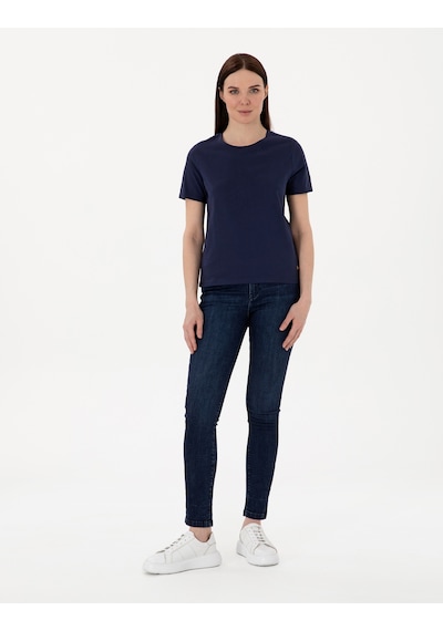 Pierre Cardin Kadın Lacivert Tişört 50305766-vr033 Lacivert