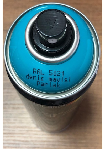 Motip Carat Ral5021 Deniz Mavisi Parlak Sprey Boya 400 ML