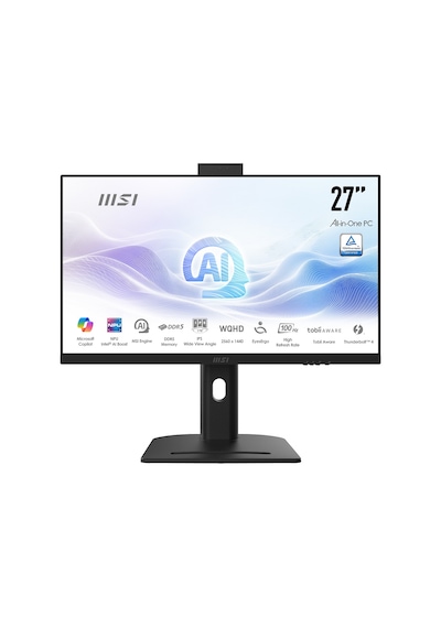 MSI MODERN AM273QP AI 1UMG-416XEU Ultra 7 155H 32 GB 1 TB SSD Free Dos 27" AIO Masaüstü PC