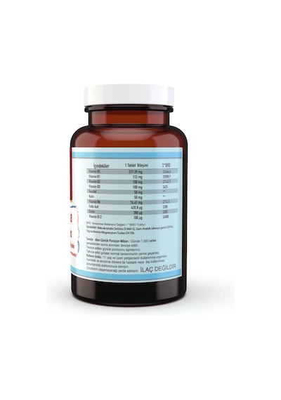 Ncs Vitamin B Complex B Vitaminleri 120 Tablet