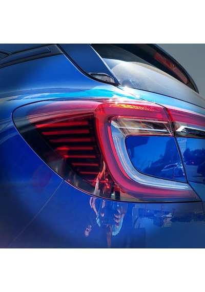 Renault Captur Stop Çerçeve Sticker-Kolay Uygulama-Uzun Ömürlü