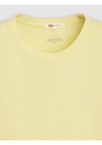Levi's Kadın Favorite Cotton Sarı Tişört - 008c4-0000