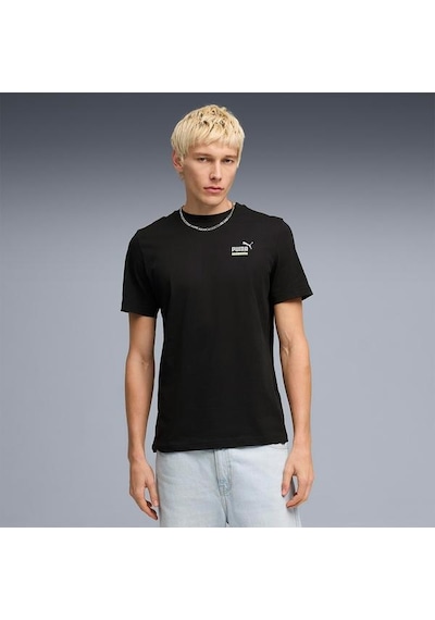 Puma Graphic Erkek Siyah Tişört -siyah