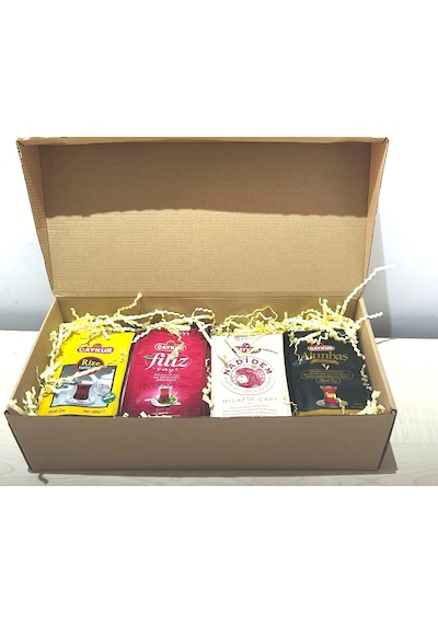 Çaykur Hediyelik Çay Seti 4 x 200 G