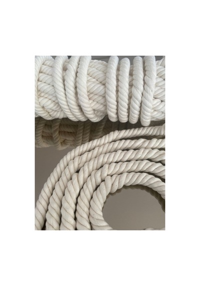 10mm Pamuk Halat 1 Kg 20metre Gökkuşağı Ipi