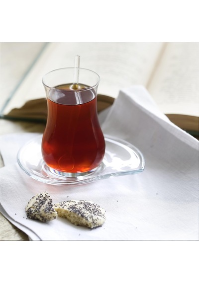 Lav Eva 12'li Çay Seti Sku: Smg8690010201164 Açık Gri