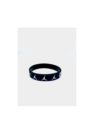 Michael Jordan Siyah Jumpman Basketbol Nba Bileklik Siyah Siyah